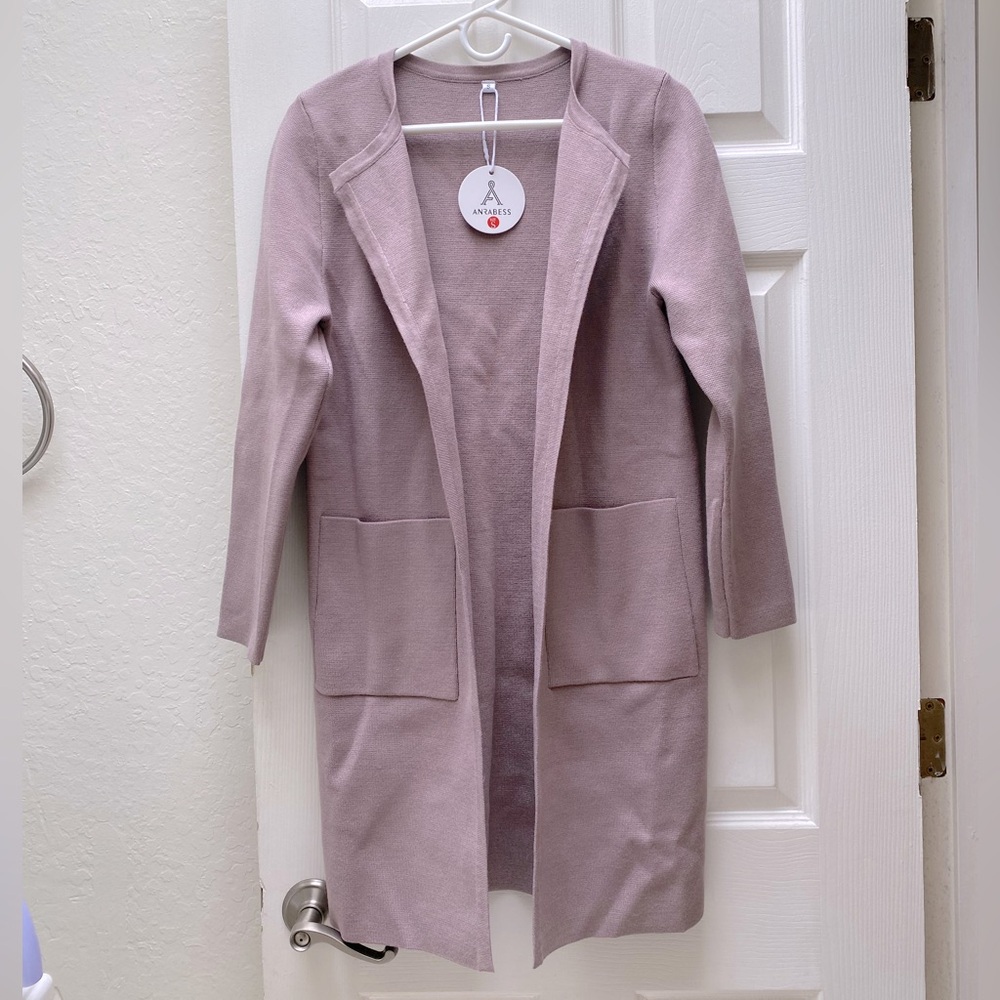 ANRABESS | Long Cardigan Sweater Small - Picture 9 of 16